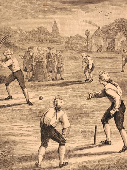 Early village cricket